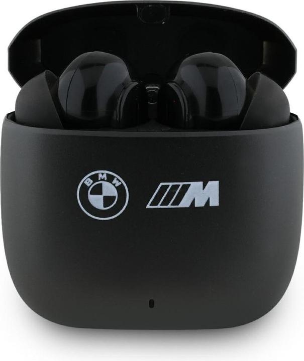 BMW Słuchawki Bluetooth TWS M Metal M Logo Print ANC-ENC czarny (ANC, Wireless)