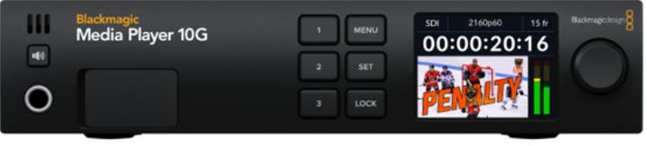 Actual product image Blackmagic Media Player 10G (Studio- and Livemixer)