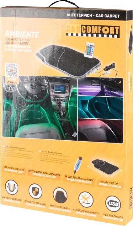 CarComfort Ambient (1 Set à 2 Fussmatten)
