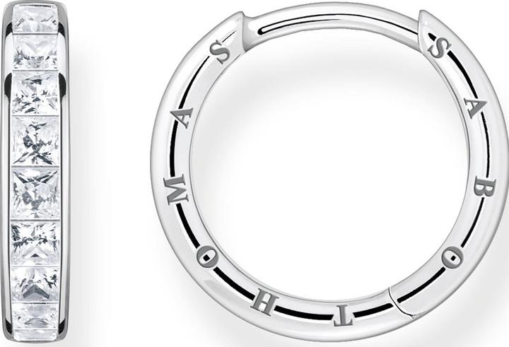 Immagine prodotto Thomas Sabo Creole Pietre Bianche Pavé Argento (Argento 925)
