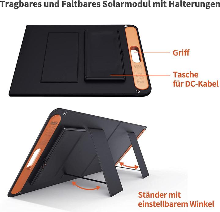 Actual product image Jackery SolarSaga (100 W, 4.69 kg)
