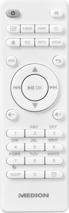 Produktbild Medion LIFE® P85027 STEREO INTERNETRADIO 7,1 cm (2,8") TFT-Display, 25.000+ Internetradiosender & zahlreic (DAB+, Internetradio, UKW, WLAN, Bluetooth)