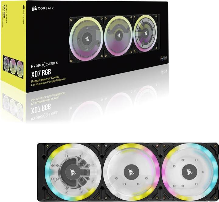 Image du produit Corsair Combo pompe/réservoir Hydro X Series XD7 RGB