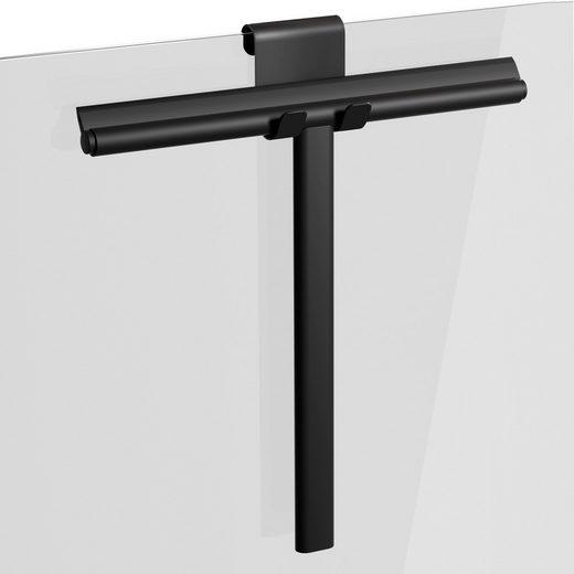 Produktbild Emke Duschabzieher, Abzieher Dusche mit Halter, 215mm, Schwarz