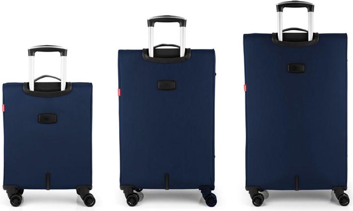 Actual product image Gabol Zambia 4-wheel suitcase set 3-piece with stretch fold (115 l, XL (from 140l))