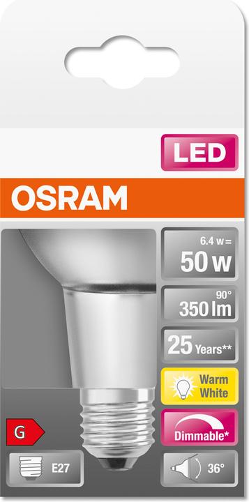 Immagine prodotto Osram Superstar Par 20 (E27, 6.40 W, 350 lm, 1 x, G)