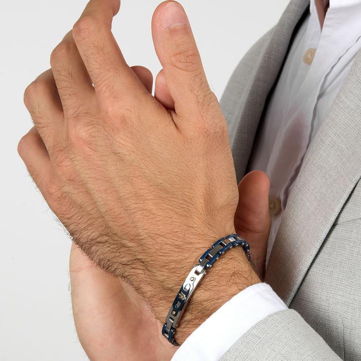 Immagine prodotto Maserati Bracciale in ceramica (21.50 cm, Acciaio inossidabile, Ceramica)