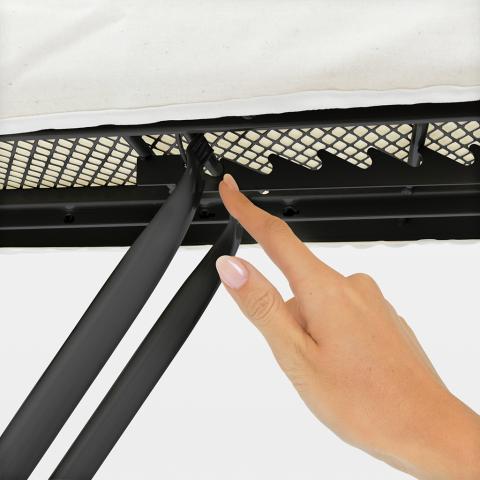 Produktbild Brabantia Ironing Board Solid Steam Iron Rest (124 x 45 cm)