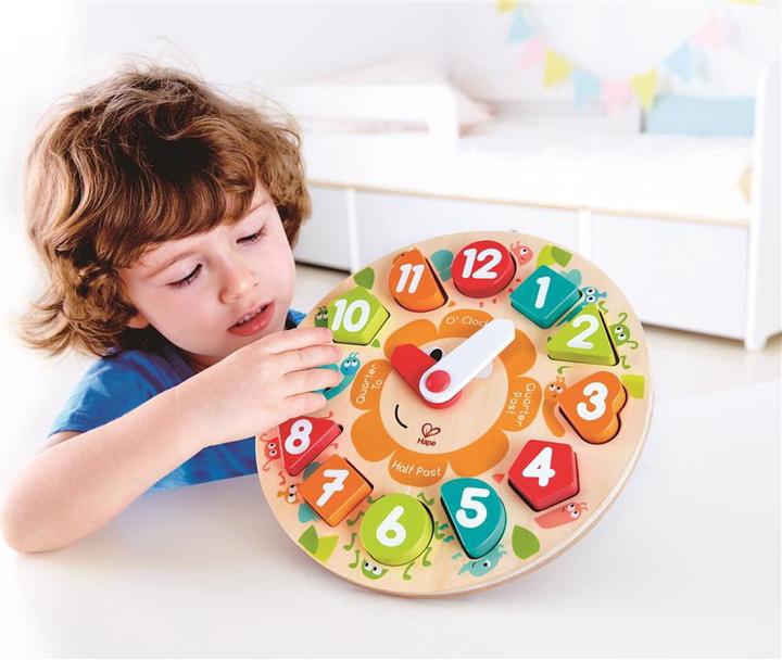 Produktbild Hape Steckpuzzle Uhr