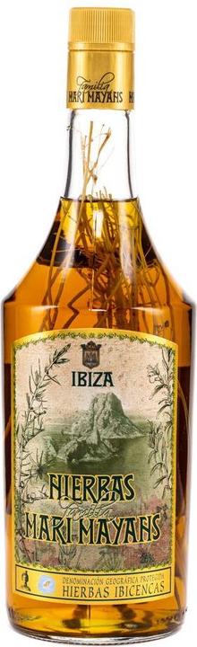 Actual product image Hierbas De Ibiza Liqueur with twig (1 x 100 cl)
