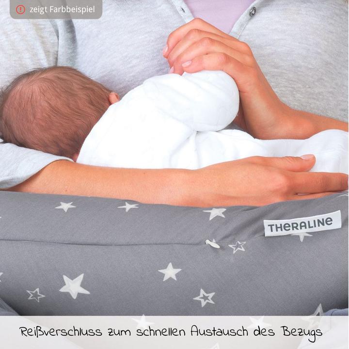 Produktbild Theraline Stillkissen "Das Original" mit Dinkel Füllung inkl. Bezug 190 cm (190 cm)