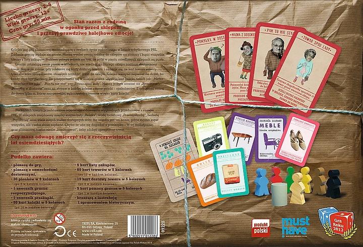 Image du produit Trefl PRL KOLEJKA - quee - jeu de société de (Polonais)