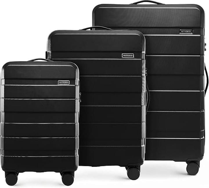 Image du produit Wittchen Comodo Line Hartschalenkoffer-Set 3-teilig (39 l, Bagage à main (jusqu'à 50l), M (50 - 90l), L (90 - 115l))