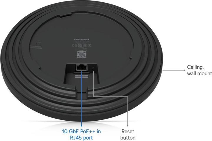 Produktbild Ubiquiti Unifi Access Point Pro / BE15000 / 4x4 / Indoor / 10 GbE / UniFi (8600 Mbit/s)