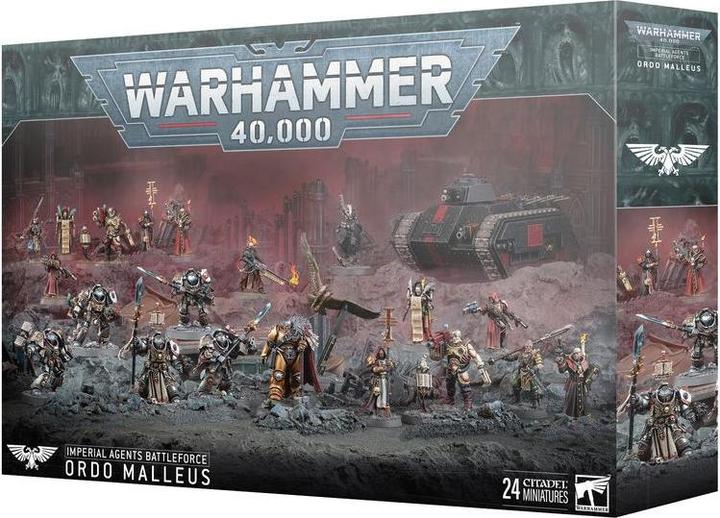 Actual product image Games Workshop Warhammer 40k - Battleforce Agents Imperiaux : Ordo Malleus (2024) (Plastic)