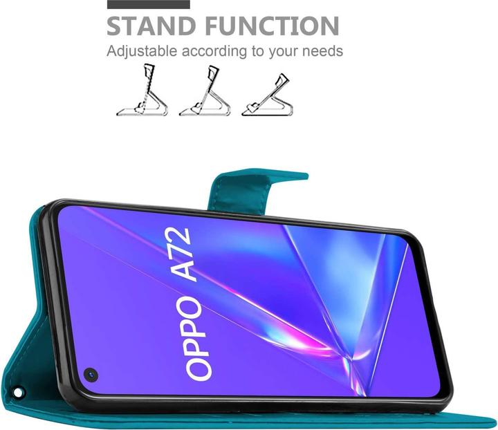 Immagine prodotto Cadorabo Custodia per Oppo A72 Flower Book (Oppo A72)