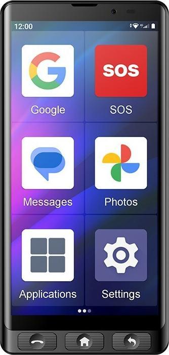 Image du produit Maxcom Smartphone pour seniors MS601 4G (étui transparent, 4G)