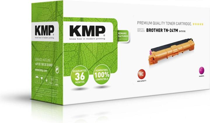 Actual product image KMP Toner replaces TN247M (M)