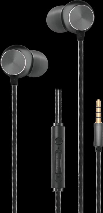 Produktbild 2GO 795967 Kopfhörer & Headset Verkabelt im Ohr Anrufe/Musik Anthrazit (keine Geräuschunterdrückung, Kabelgebunden)