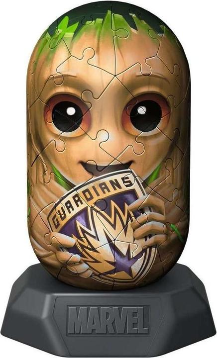 Actual product image Ravensburger Hylkies: The new collectible figure series to assemble yourself. Figure #11 - Groot - For (54 pieces)