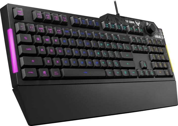 Actual product image ASUS TUF GAMING K1 Keyboard USB (US, Cable)