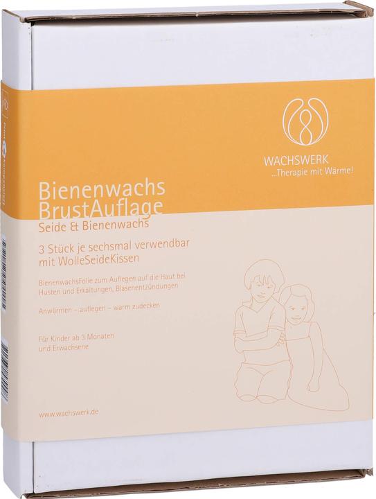 Produktbild Wachswerk Bienenwachs-Brustauflage Set, 1 St FOL (1 x)