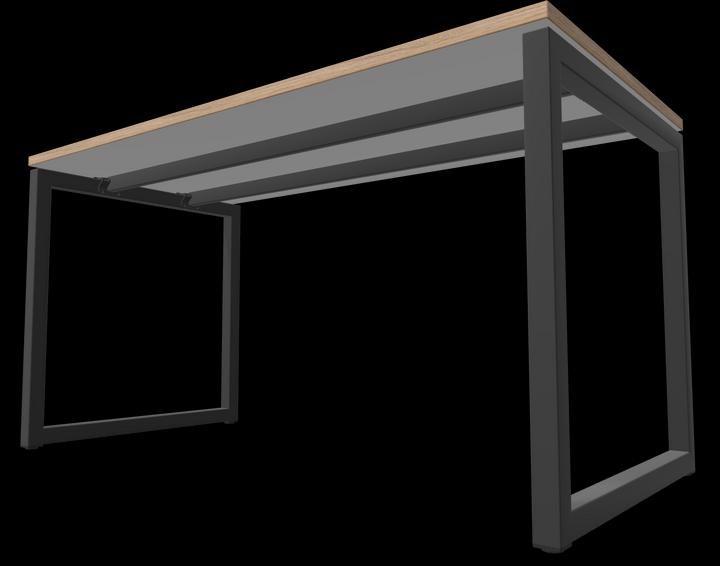 Actual product image Narbutas Nova O desk (1400 x 700 x 740 mm)