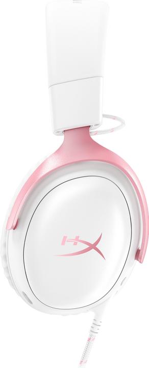 Actual product image HyperX Cloud III White/Pink Gaming Headset (Cable)