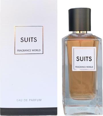 Actual product image Ameer Al Oud Fragrance World Suits Eau de Parfum Perfume for Unisex 100ml 3.4 Fl Oz (Eau de parfum, 100 ml)
