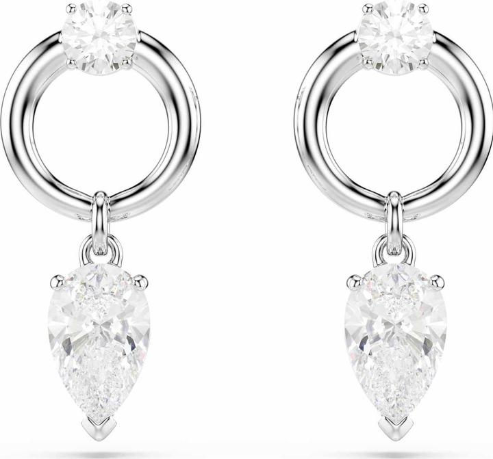Immagine prodotto Swarovski Mesmera Drop Ohrhänger Verschiedene Schliffe Weiss Rhodiniert