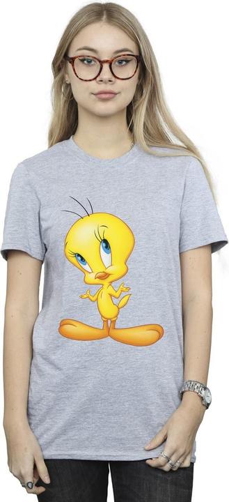 Immagine prodotto Looney Tunes Tweety Standing Maglietta Ampia Donna (L)