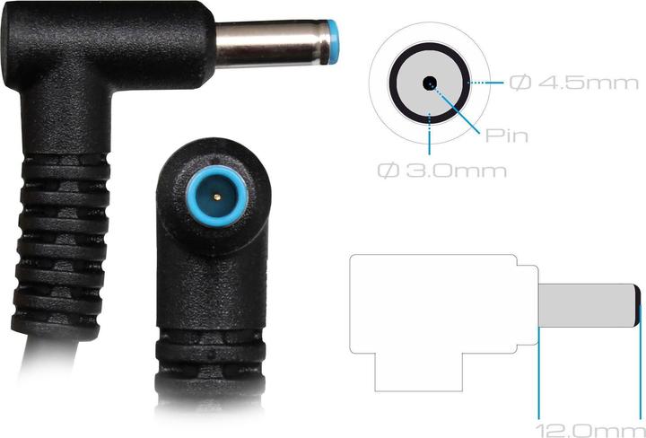 Actual product image HP Smart AC Adapter (90 W)