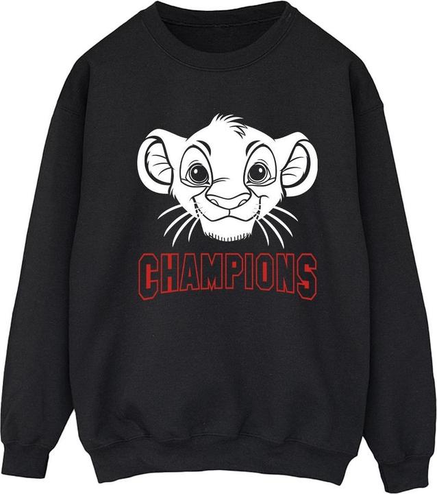 Disney The Lion King Simba Face Champion Sweatshirt (XL)