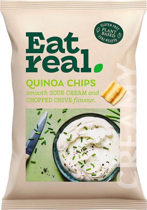 Eat Real ER Quinoa Chips Sour Cream 90g (90 g)