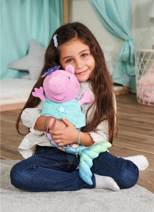Produktbild Simba Peppa Pig Plüsch Meerjungfrau Peppa (30 cm)