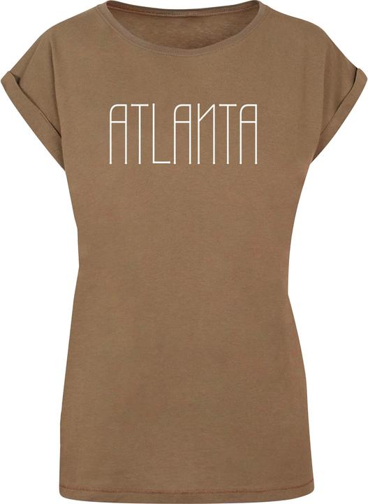 Actual product image Merchcode Ladies Atlanta X Extended Shoulder Tee - 117377 (L)