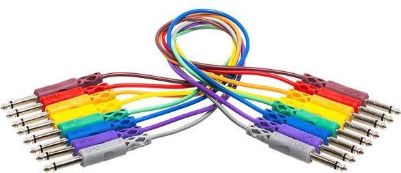 Actual product image Hosa CPP-890 - Patch Cable Set TS-TS 90cm (0.90 m)