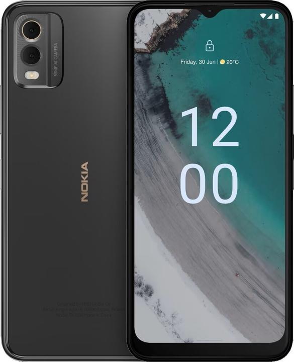 Produktbild Nokia C32 Dual SIM TA-1534 3/64 EU NOR CHARCOAL (64 GB, Charcoal, 6.50", Dual SIM, 0.00 Mpx, 4G)