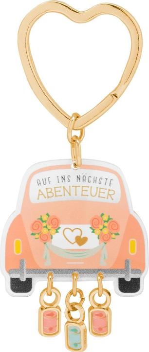 Actual product image Sheepworld Keychain Adventure Orange/Blue, 2 pieces