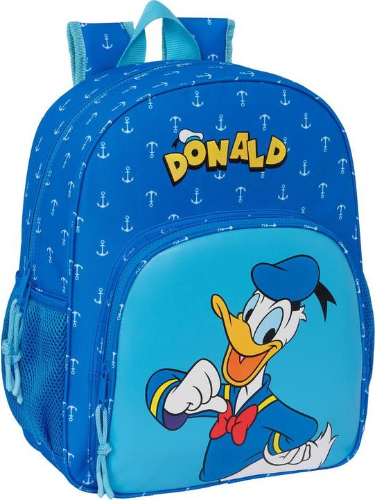 Donald Duck Schulrucksack Donald Blau 32 X 38 X 12 cm