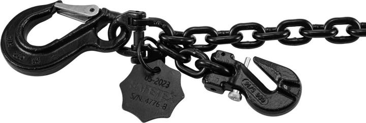 Produktbild Safetex Anschlagkette EN818-4 mit Verkürzungshaken 1m WLL2000kg
