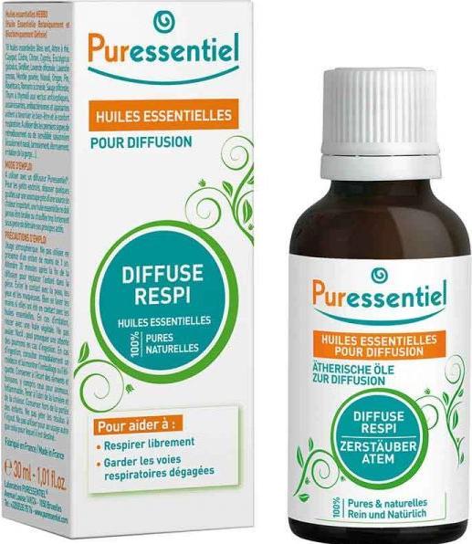 Produktbild Puressentiel Duftmischung Atemfrei ätherische Öle zur Diffusion