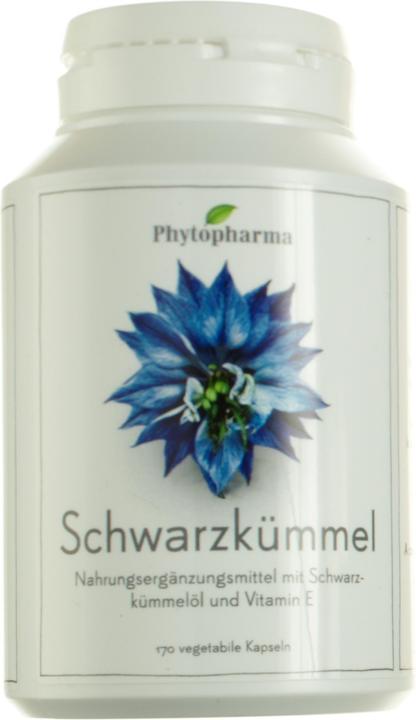 Immagine prodotto Phytopharma Schwarzkümmelöl (1 Pezzo/i, Pillole, 160 g)