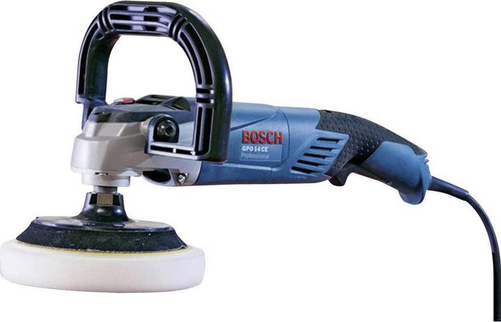 Produktbild Bosch Professional Polierer GPO 14 CE,1400-Watt, 2,5 kg, mit Zusatzgriff und D-Griff (Schwingschleifer, 1400 W)