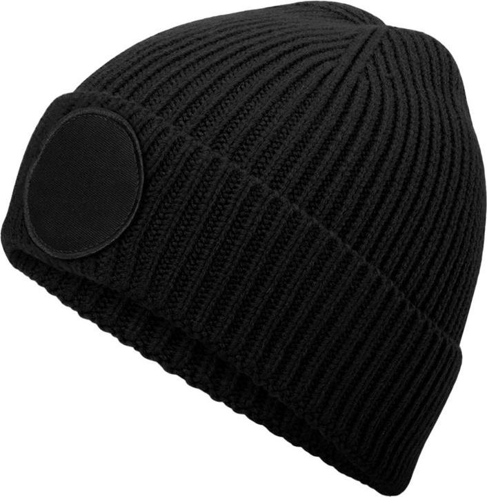 Beechfield Fashion Mütze Runder Aufnäher