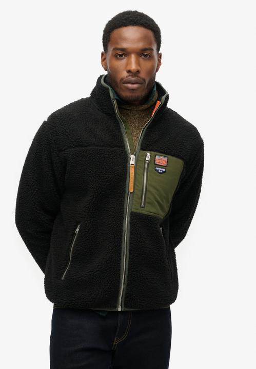 Immagine prodotto Superdry Vintage Retro Fleecejacke mit durchgehendem Reissverschluss (L)