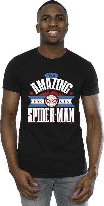 Actual product image Mens Spider-Man NYC Amazing T-Shirt (4XL)