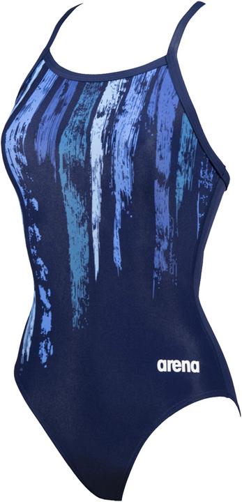 Actual product image Arena W Team Painted Stripes Light Drop Back One Piece (36)
