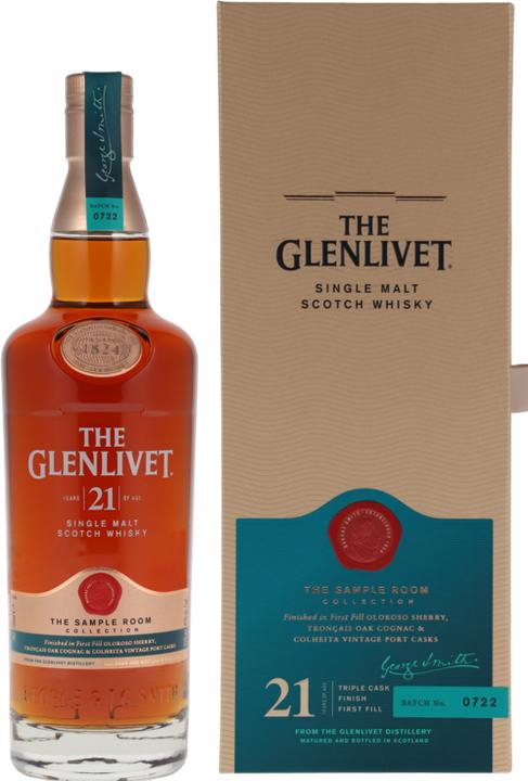 Produktbild The Glenlivet 21 Years (Single Malt, Scotch Whisky, 1 x 70 cl)