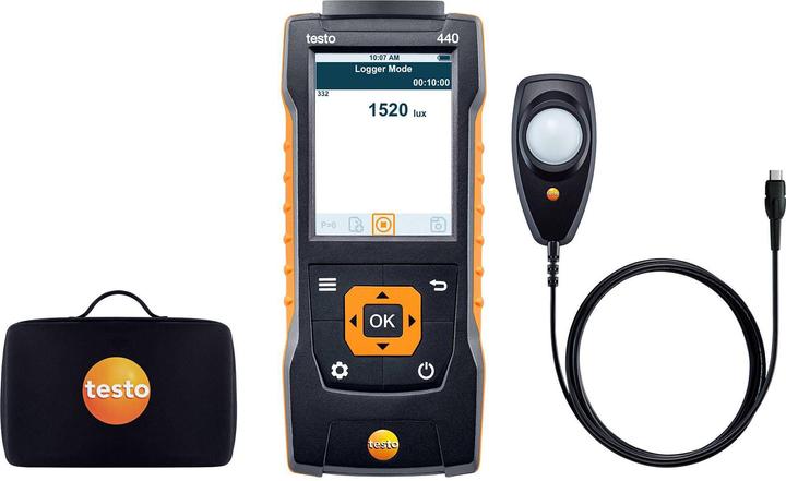 Immagine prodotto Testo Luxmetro 440 Lux-Set 0563 4402 Taratura
